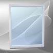 Окно ПВХ глухое двухкамерное 500*600 - Наши окна - магазин готовых пластиковых окон и дверей