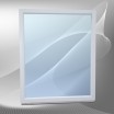 Окно ПВХ глухое однокамерное 700*1000 - Наши окна - магазин готовых пластиковых окон и дверей