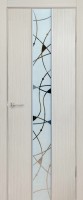 Двери ГРАНД ЗЕРКАЛО LIGHT Беленый дуб (600,700,800,900) - Наши окна - магазин готовых пластиковых окон и дверей