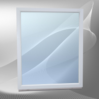 Окно ПВХ 800*1200, глухое, стеклопакет двухкамерный - Наши окна - магазин готовых пластиковых окон и дверей