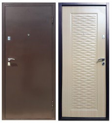 Дверь металлическая Sidoorov Волна - Наши окна - магазин готовых пластиковых окон и дверей