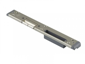 Планка ответная Элементис под риг. с фалевой/роликовой защелкой под 9 систему, ПРАВАЯ - Наши окна - магазин готовых пластиковых окон и дверей