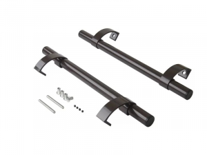 Ручка офисная прямая 500мм с крепл. коричневая - Наши окна - магазин готовых пластиковых окон и дверей