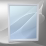Окно ПВХ 700*1200, глухое, стеклопакет двухкамерный - Наши окна - магазин готовых пластиковых окон и дверей