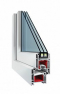 Окно ПВХ 896*1396, глухое, двухкамерный стеклопакет - Наши окна - магазин готовых пластиковых окон и дверей